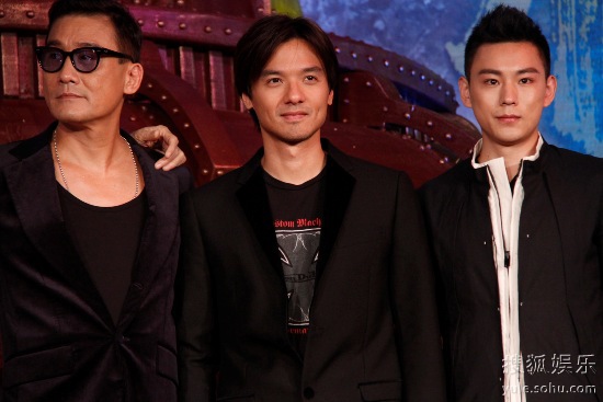 袁晓超、梁家辉、和导演冯德伦